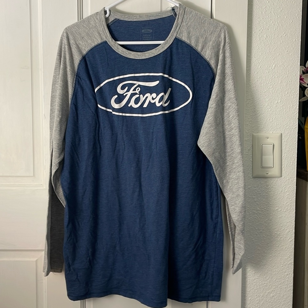 Ford Baseball T Shirt Long Sleeve